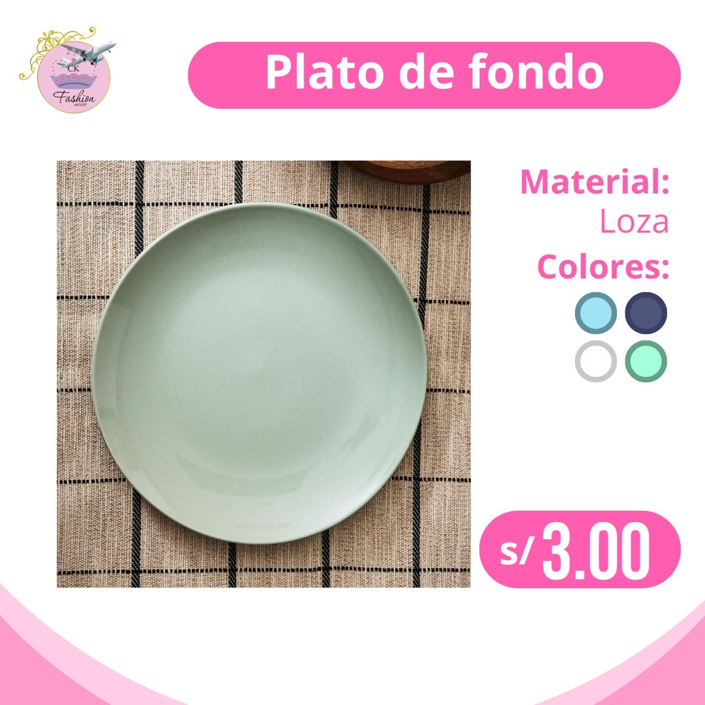 PLATO DE FONDO