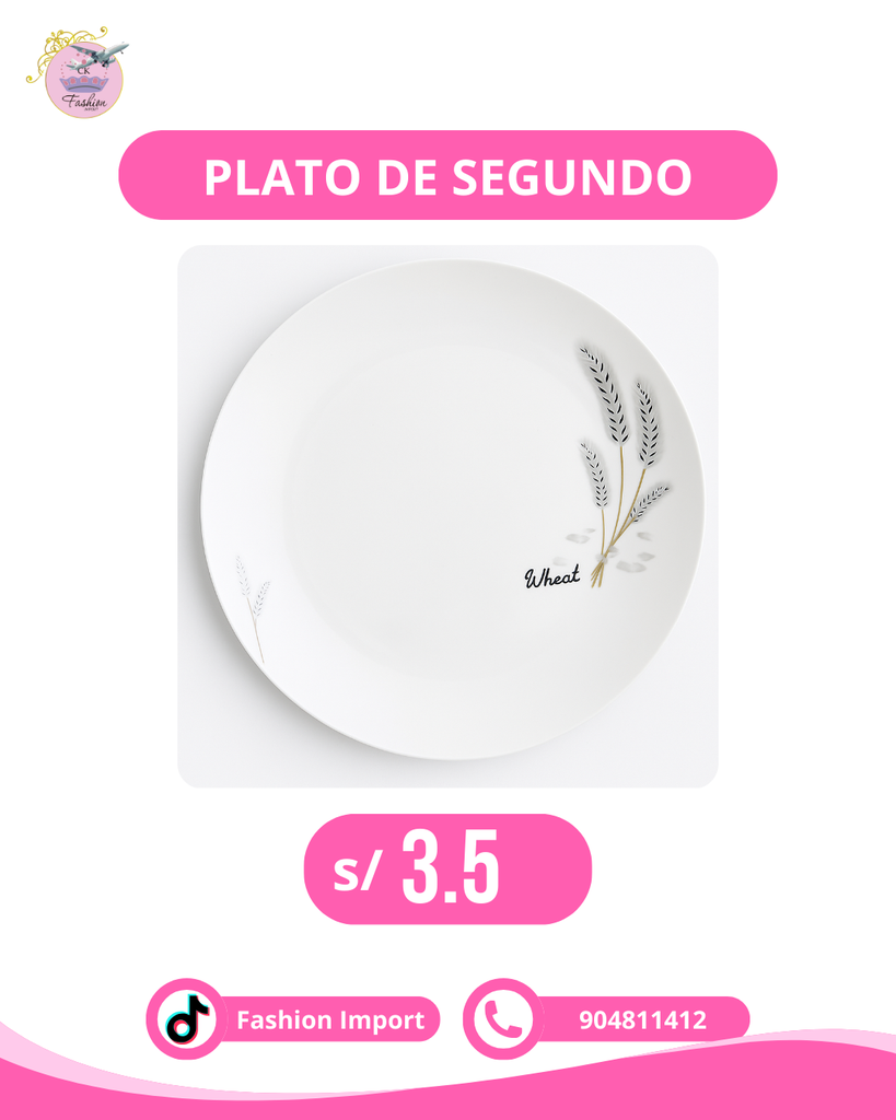 PLATO DE SEGUNDO