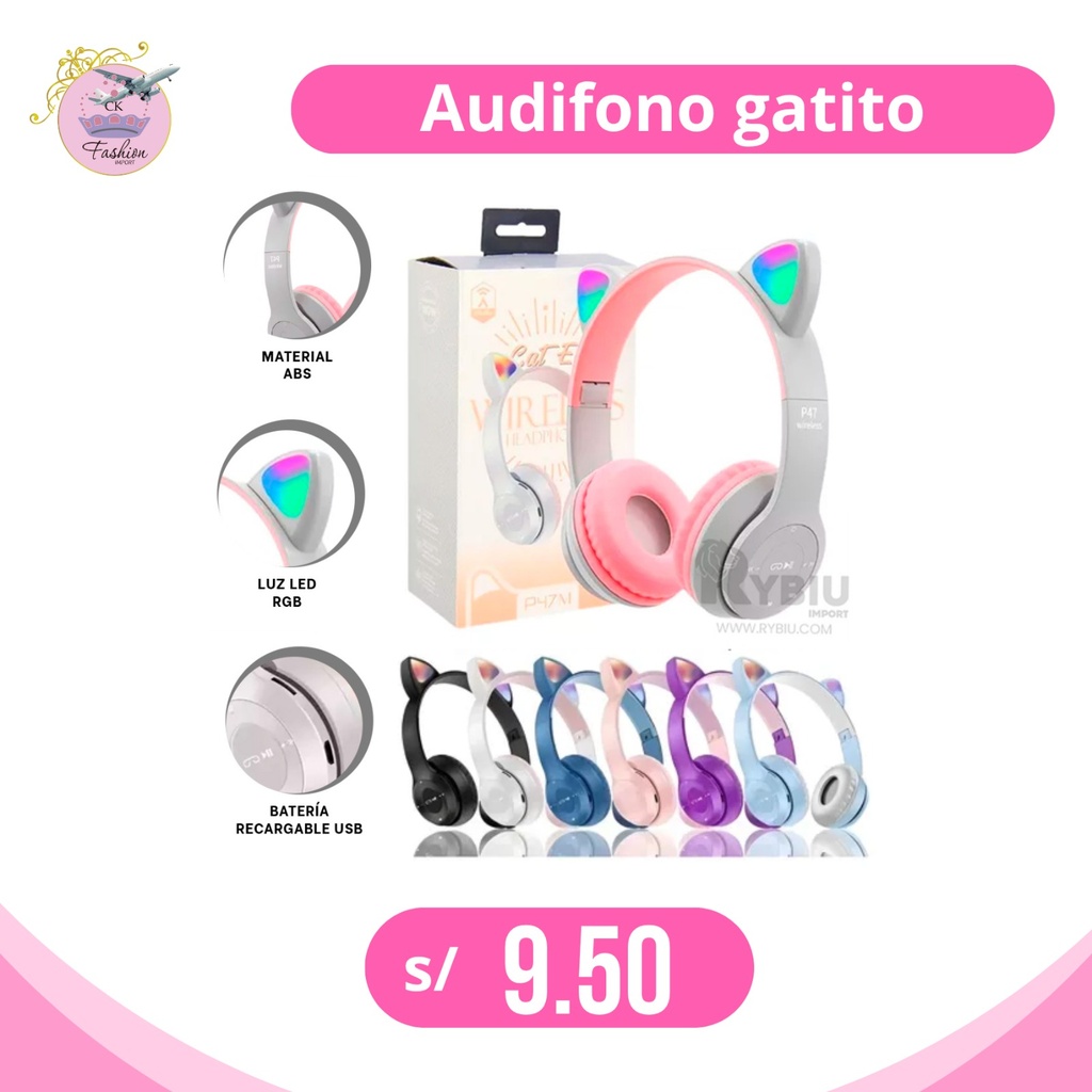 AUDIFONO GATITO