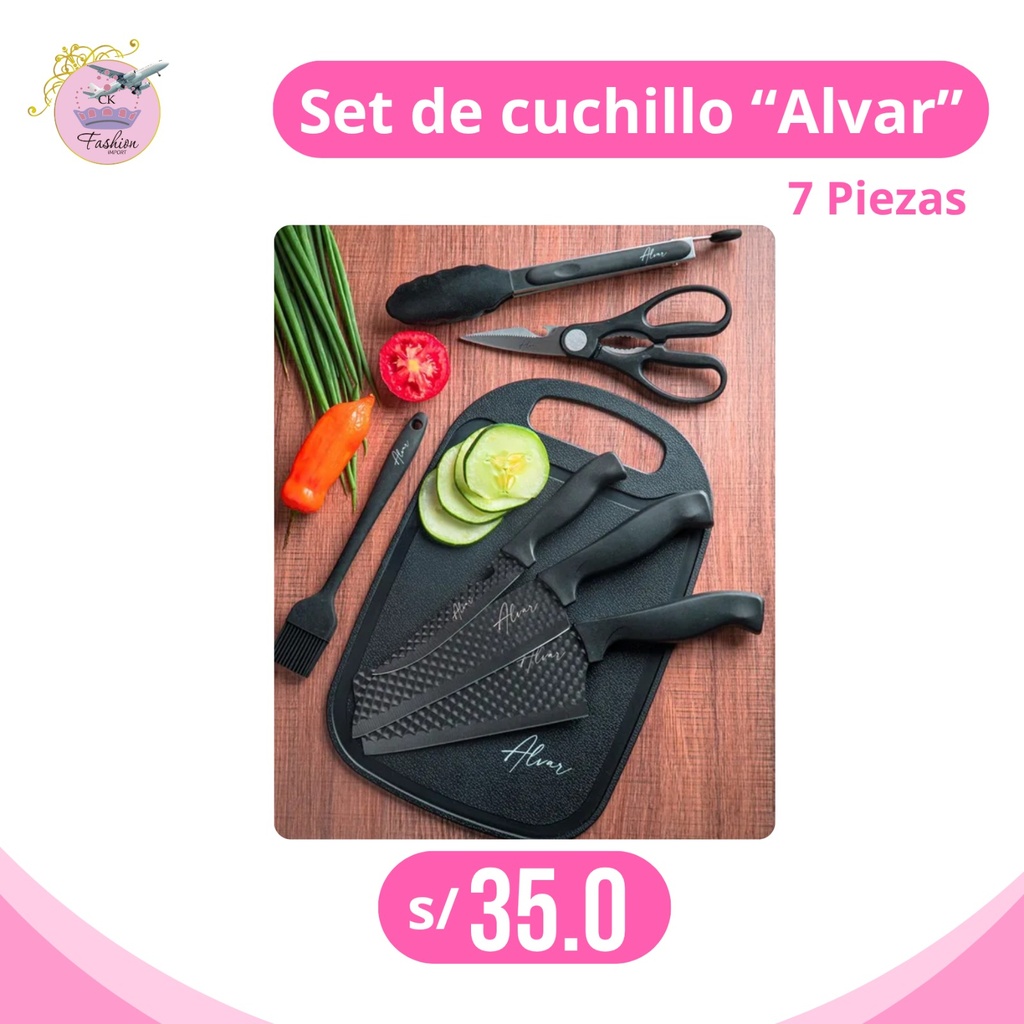 SET DE CUCHILLO EN CAJA