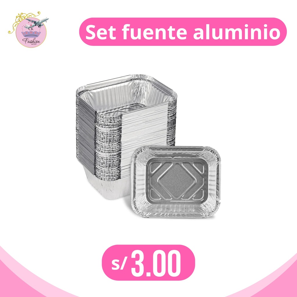 FUENTE DE ALUMINIO