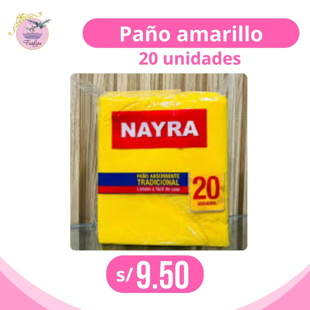 PAÑO AMARILLO