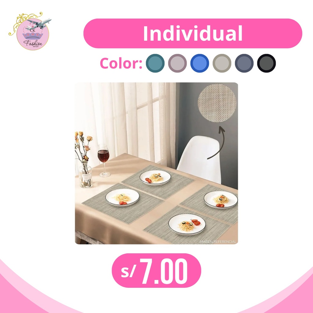 INDIVIDUAL DE MESA