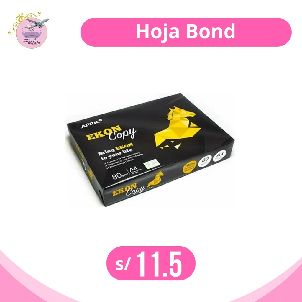 HOJA BOND - EKON