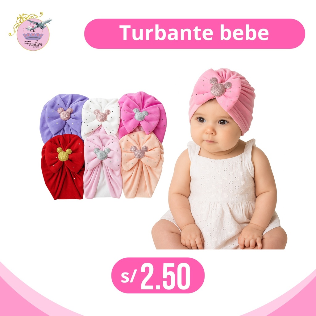 TURBANTE DE BEBE