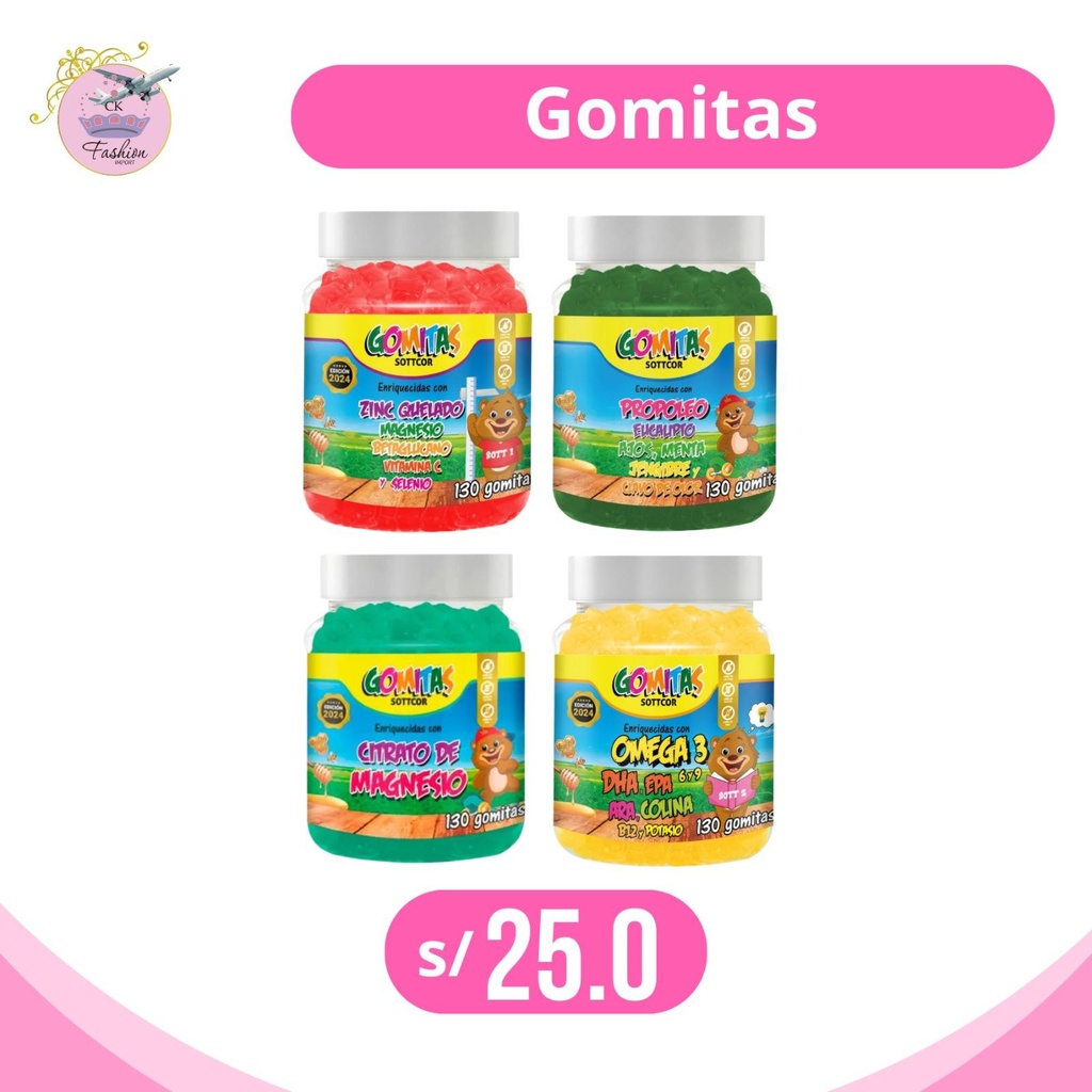 GOMITAS VITAMINAS