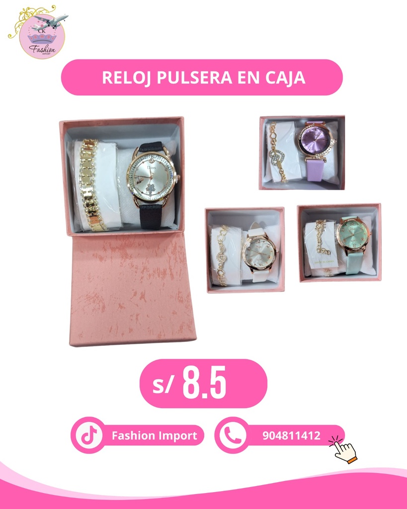 RELOJ PULSERA MUJER
