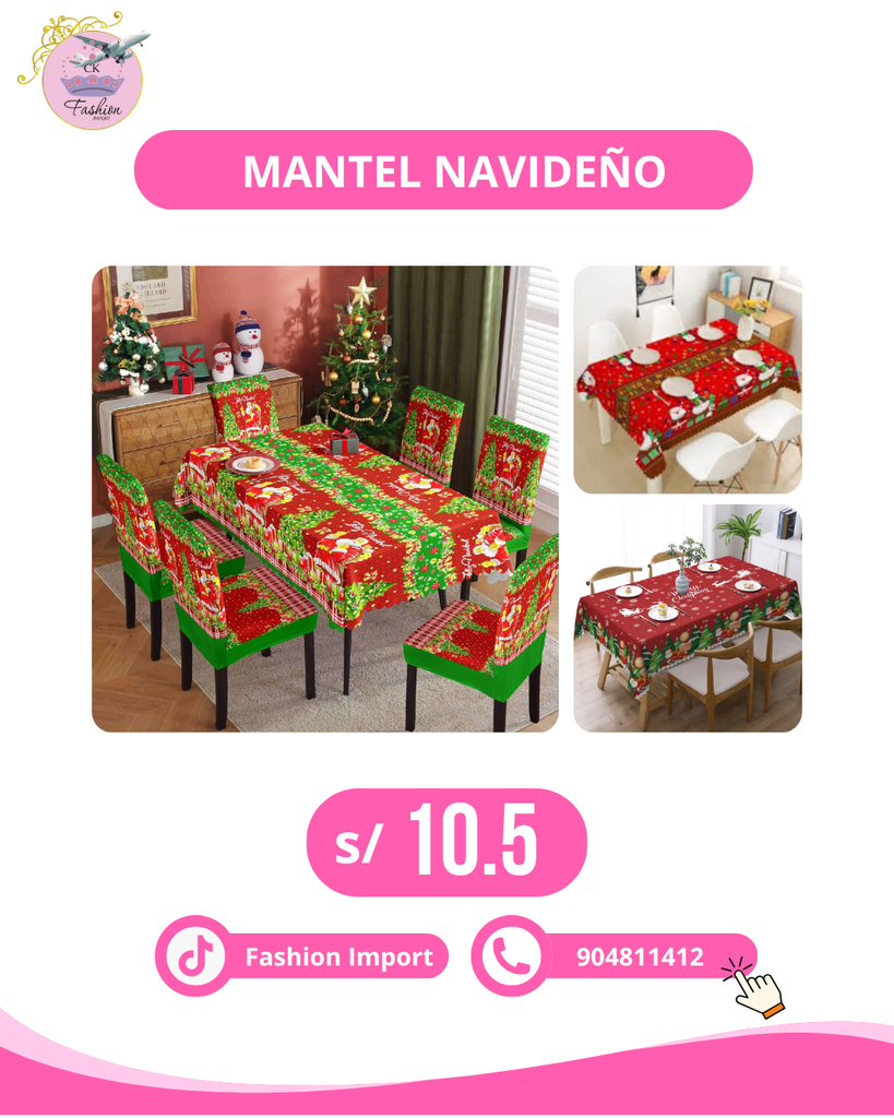 MANTEL DE NAVIDAD