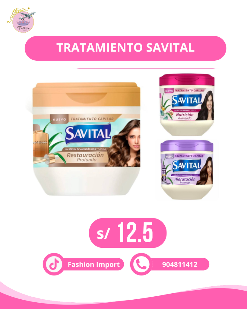 TRATAMIENTO CAPILAR SAVITAL
