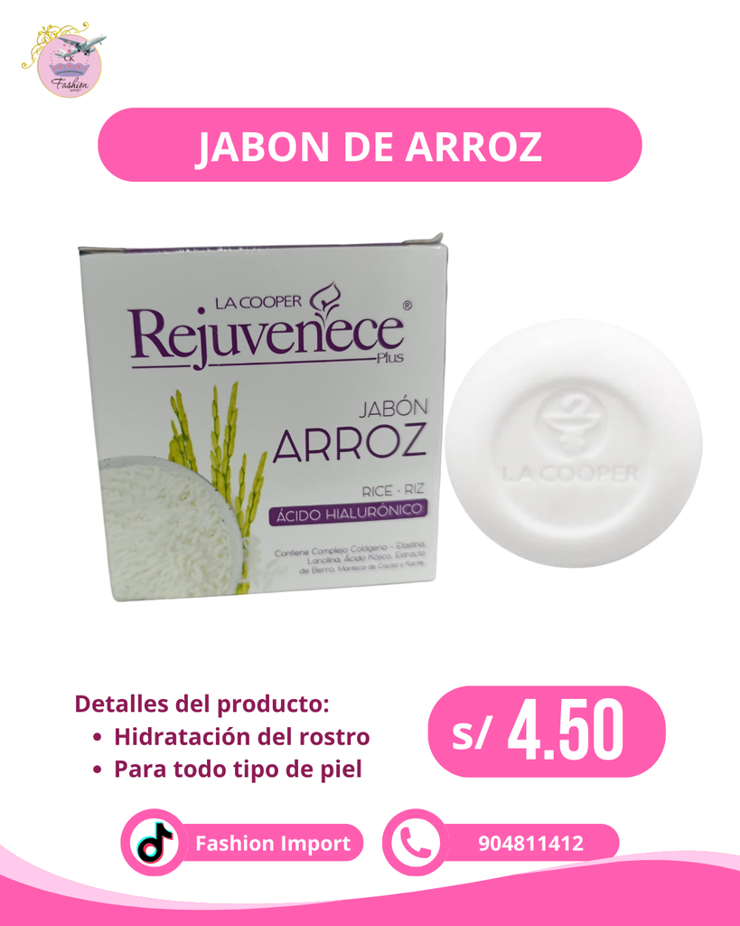 JABON DE ARROZ