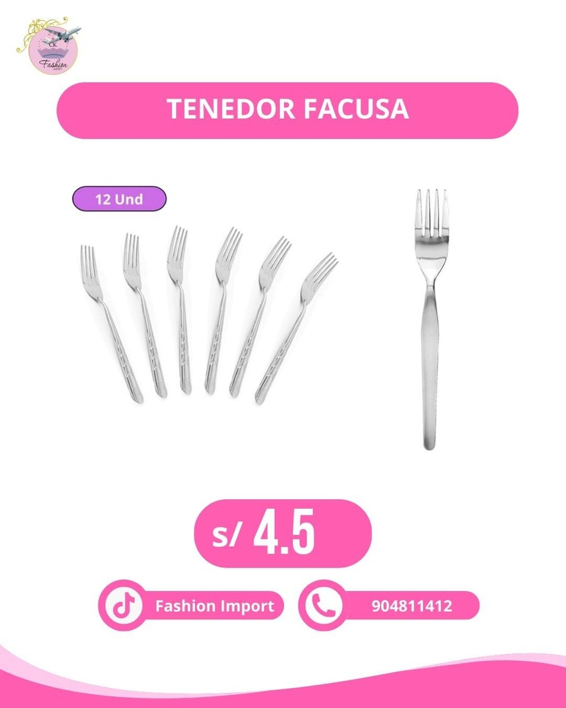 TENEDOR FACUSA