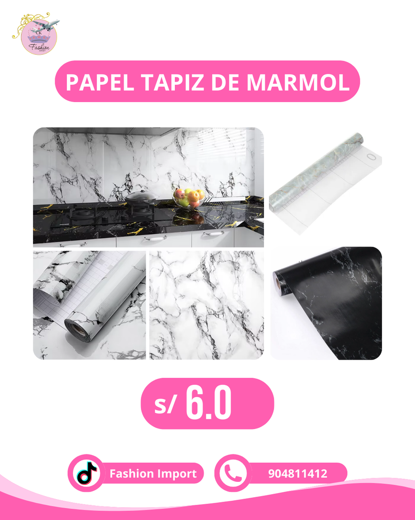 PAPEL TAPIZ DE MARMOL