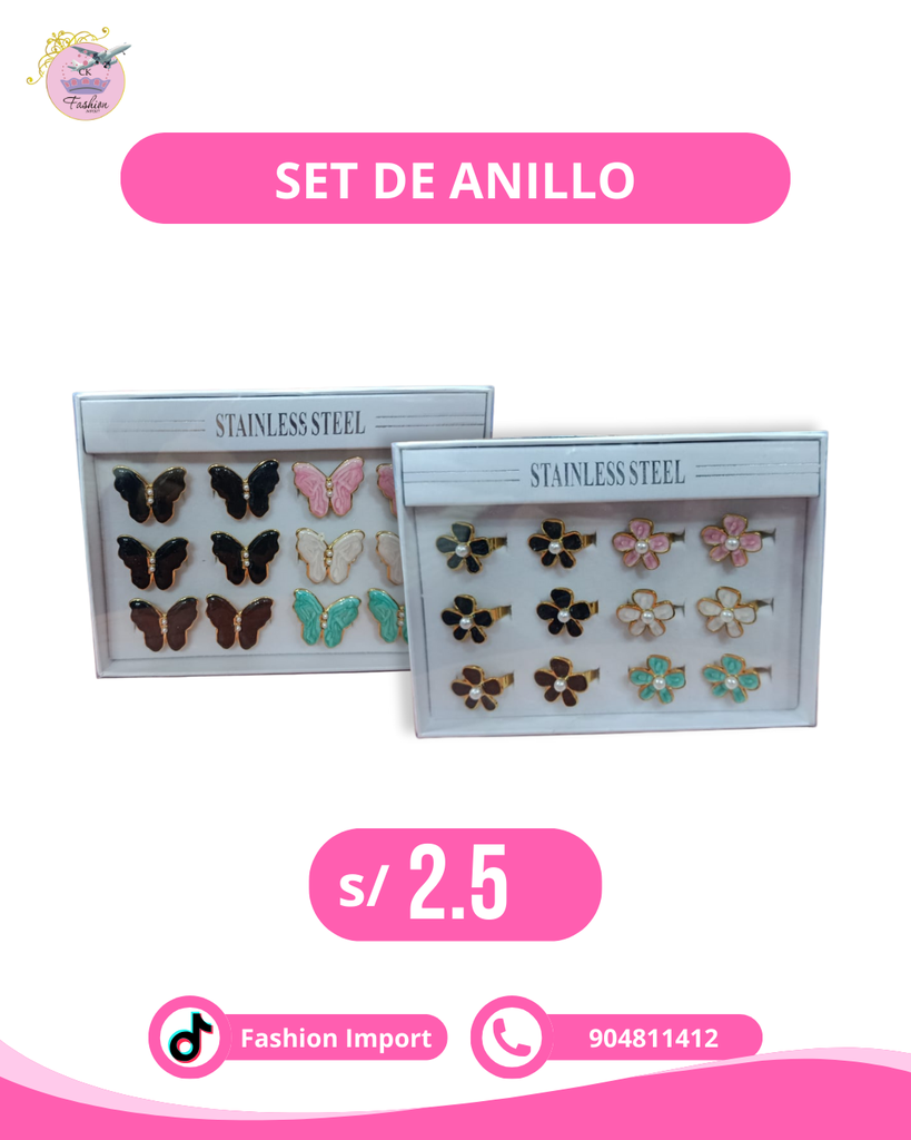 SET DE ANILLO