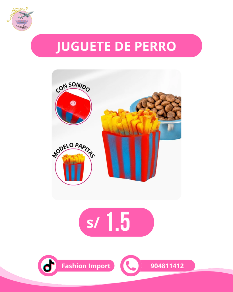 JUGUETE DE PERRO