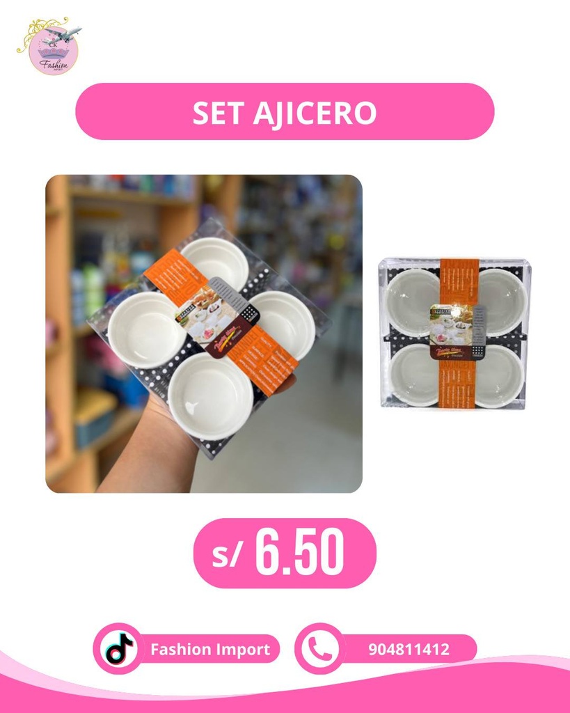 SET DE AJICERO