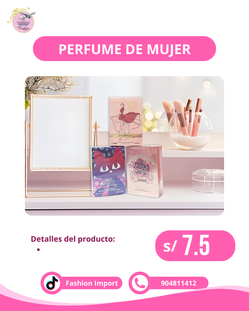 PERFUME DE MUJER