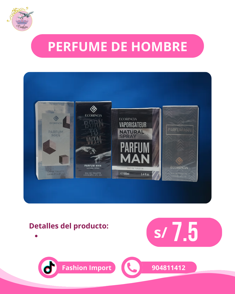 PERFUME DE HOMBRE