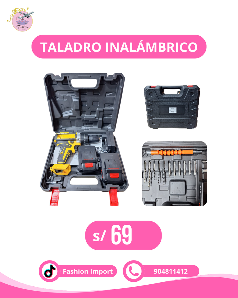 TALADRO INALAMBRICO