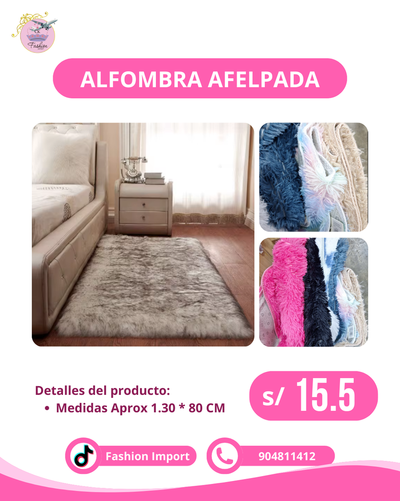 ALFOMBRA AFELPADA