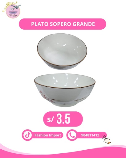 PLATO SOPERO GRANDE