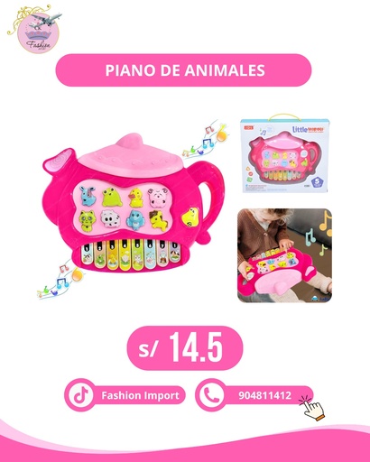 PIANO DE ANIMALES