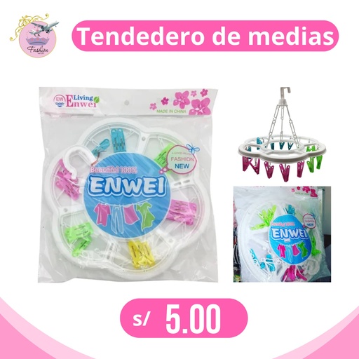 TENDEDERO DE MEDIAS