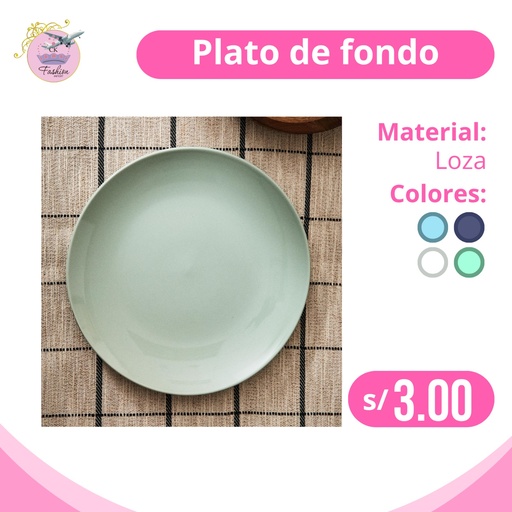 PLATO DE FONDO