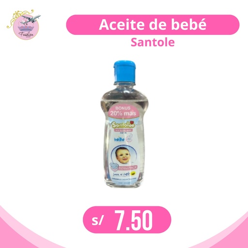 ACEITE DE BEBE SANTOLÉ