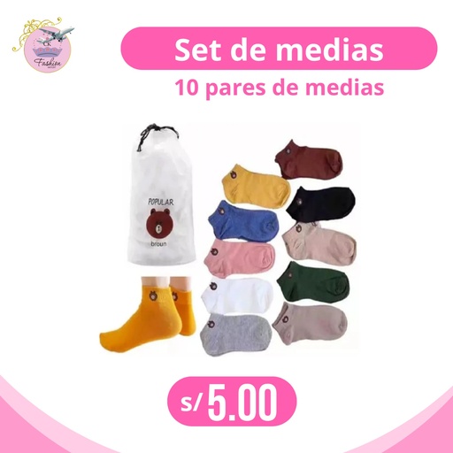 SET DE MEDIAS