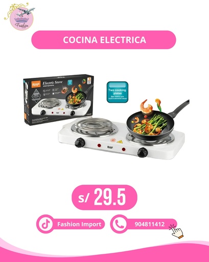 COCINA ELECTRICA RAF
