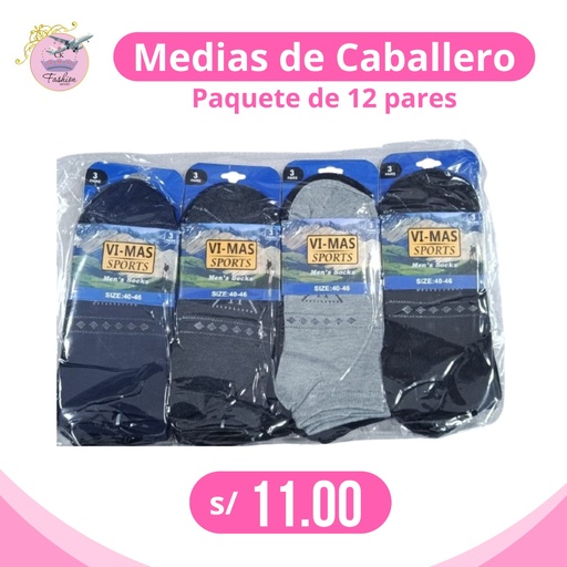 MEDIAS DE ADULTO X12
