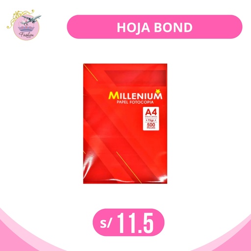 HOJA BOND MILLENIUM