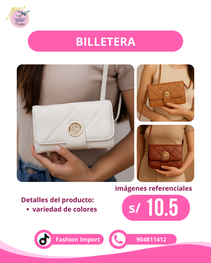 BILLETERA DAMA