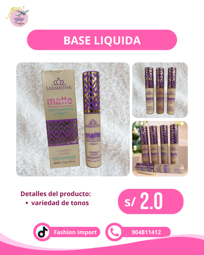 BASE LIQUIDA